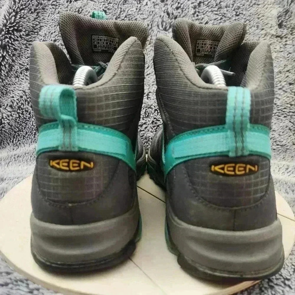 KEEN Magnet  Pool Green MARSHALL MID WP Short Lace up BOOTS Womens US 10.5 - Picture 7 of 9